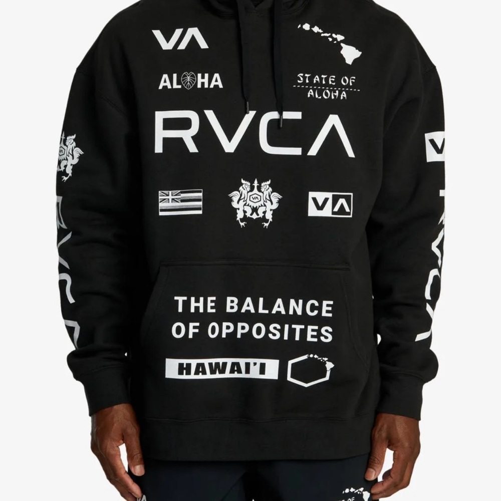 ISO!!! Black RVCA Hawaii all brand hoodie